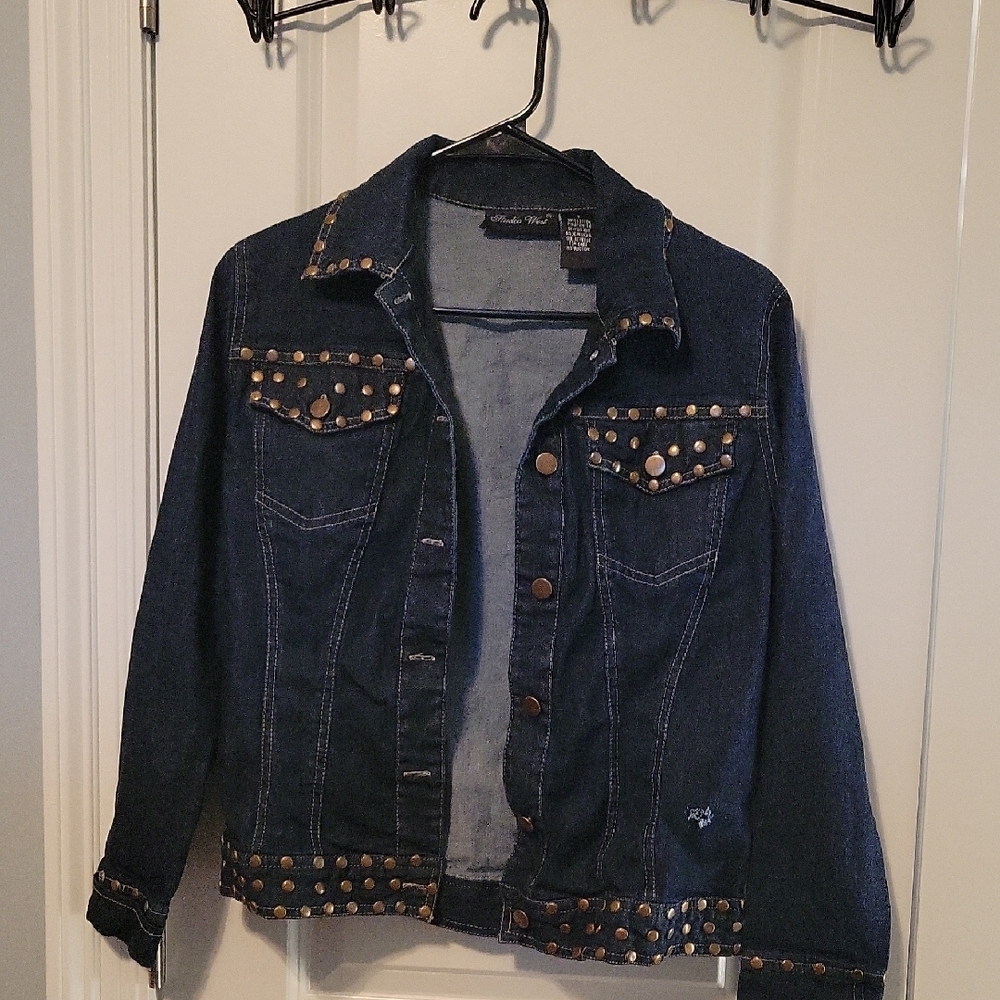 Studded Denim Jacket